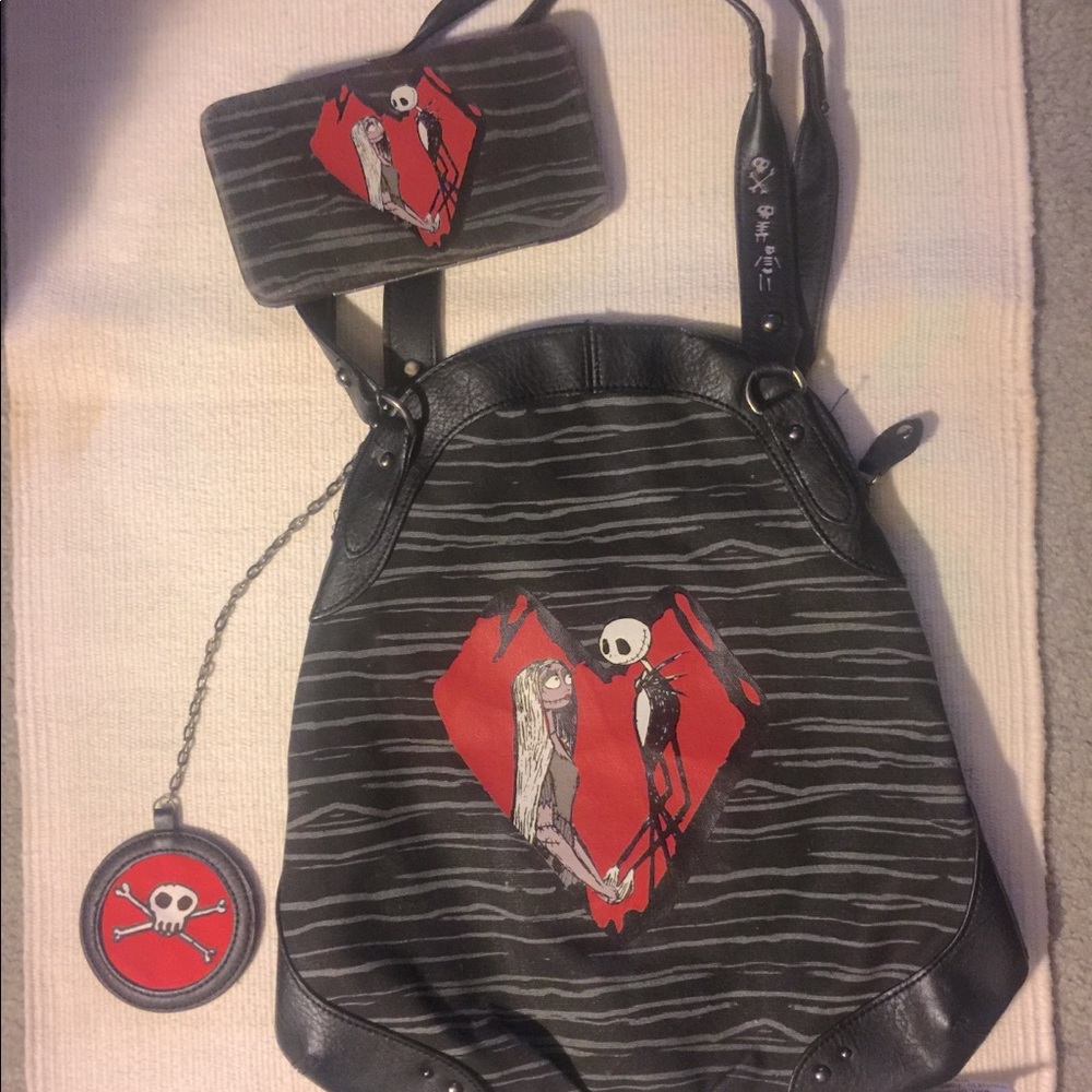 Nightmare Before Christmas Matching Purse & Wallet